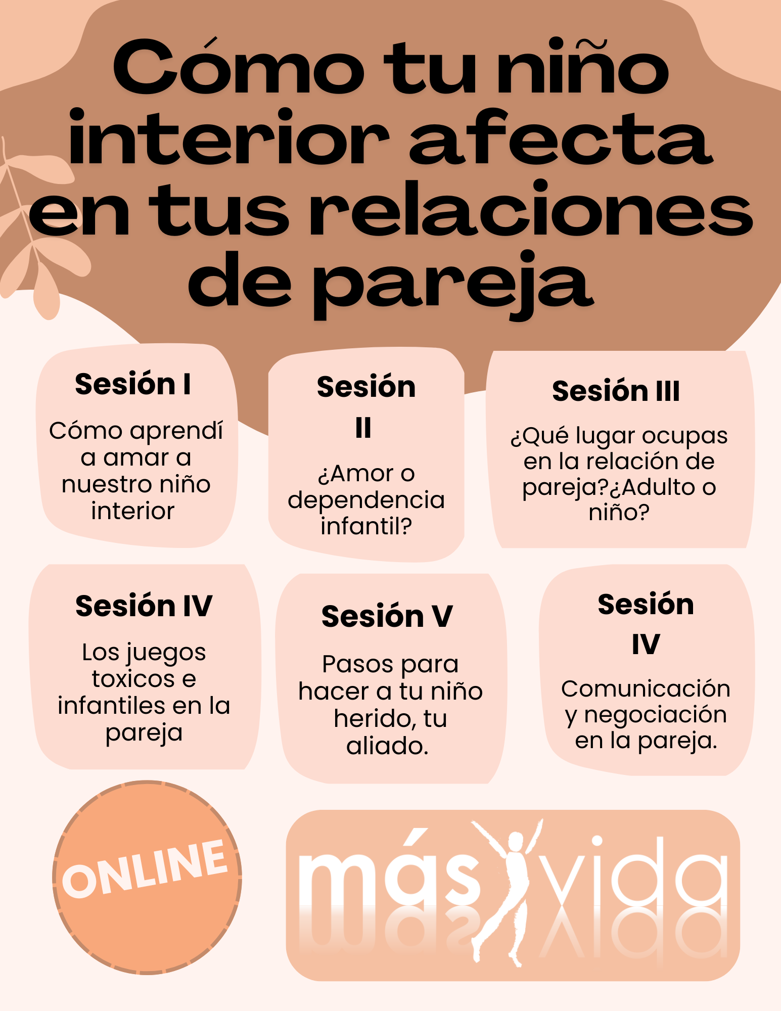TALLER ONLINE Como tú niño interior afecta a tú relación de pareja